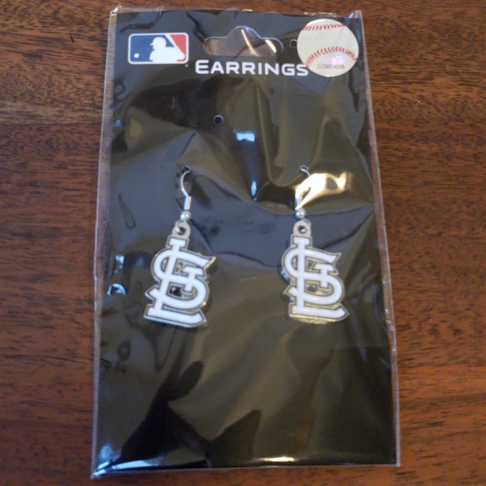 MLB St. Louis Cardinals Earrings (NWT)